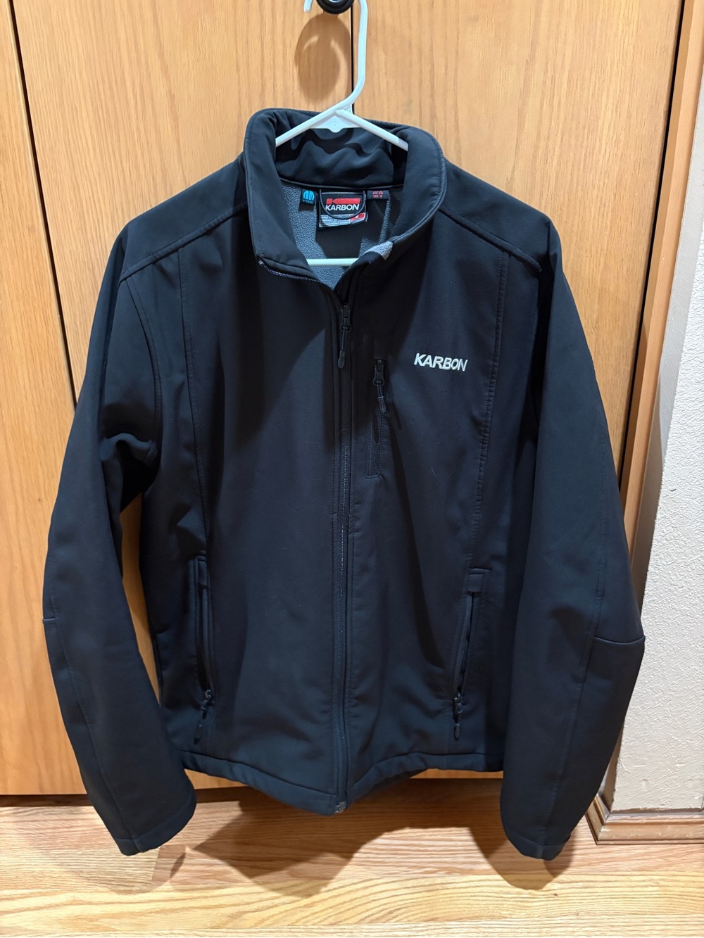 Karbon Men's Black Lightweight Softshell Jacket